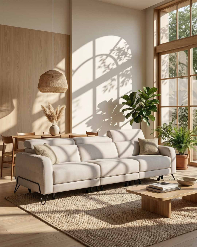 Sofá moderno con cojines | Rey Home