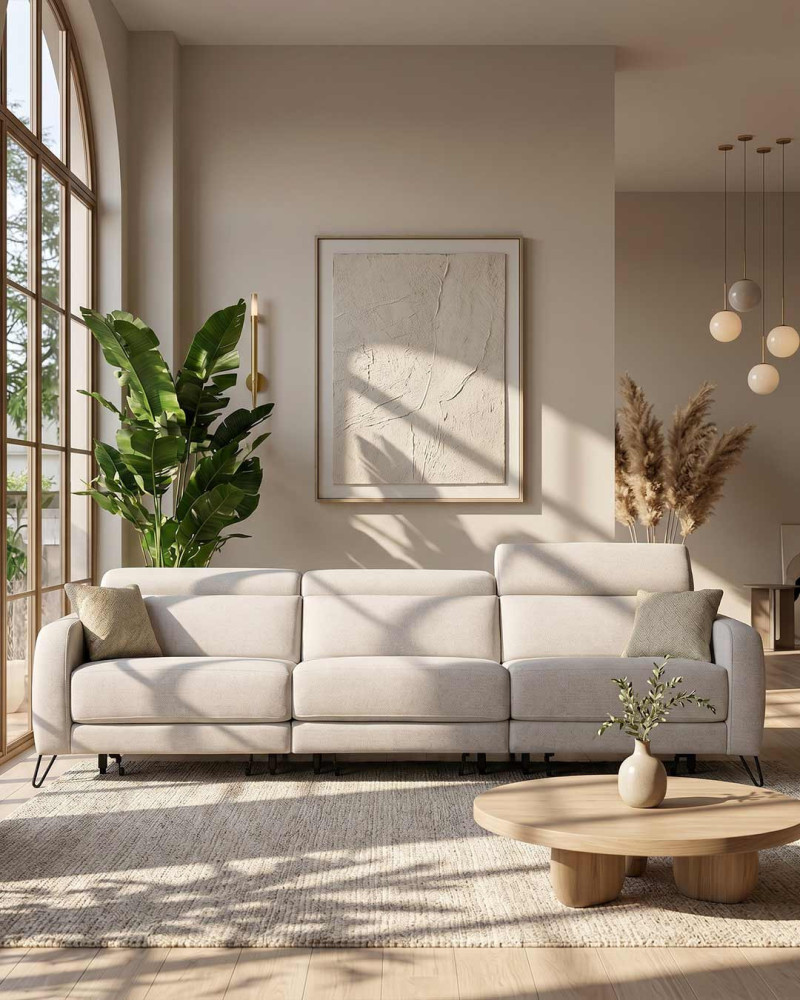 Sofá moderno con cojines | Rey Home