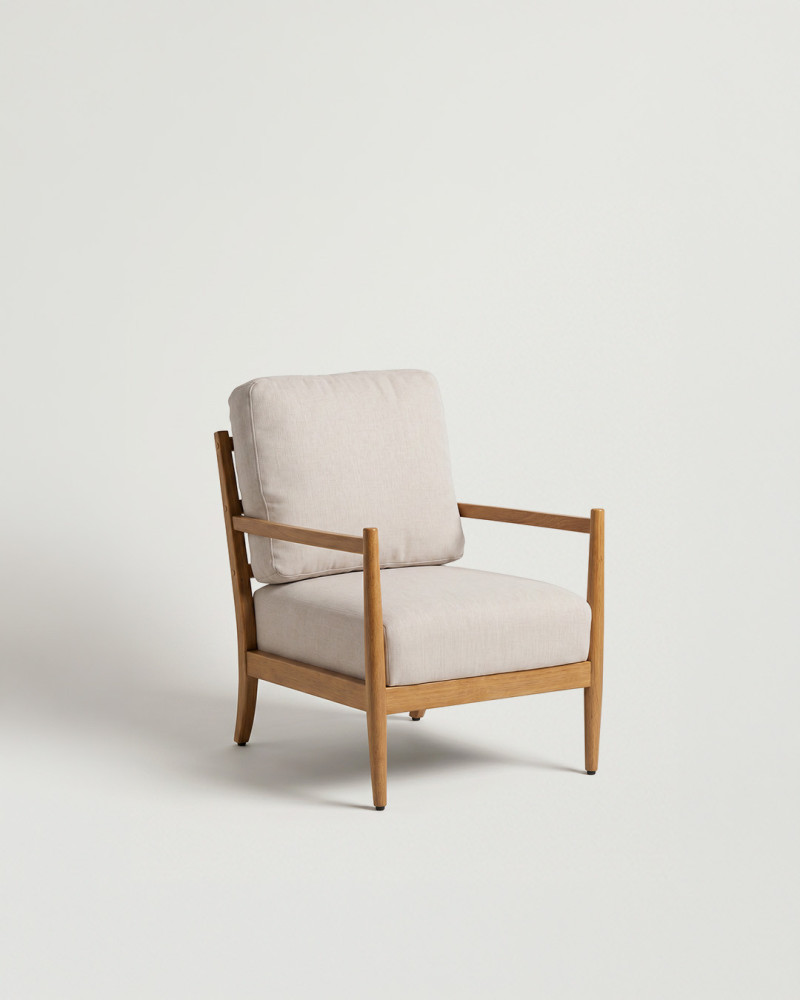 Butaca blanco-natural madera-MDF GAREL izquierda