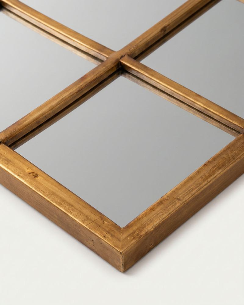 Espejo madera TERRA madera detalle