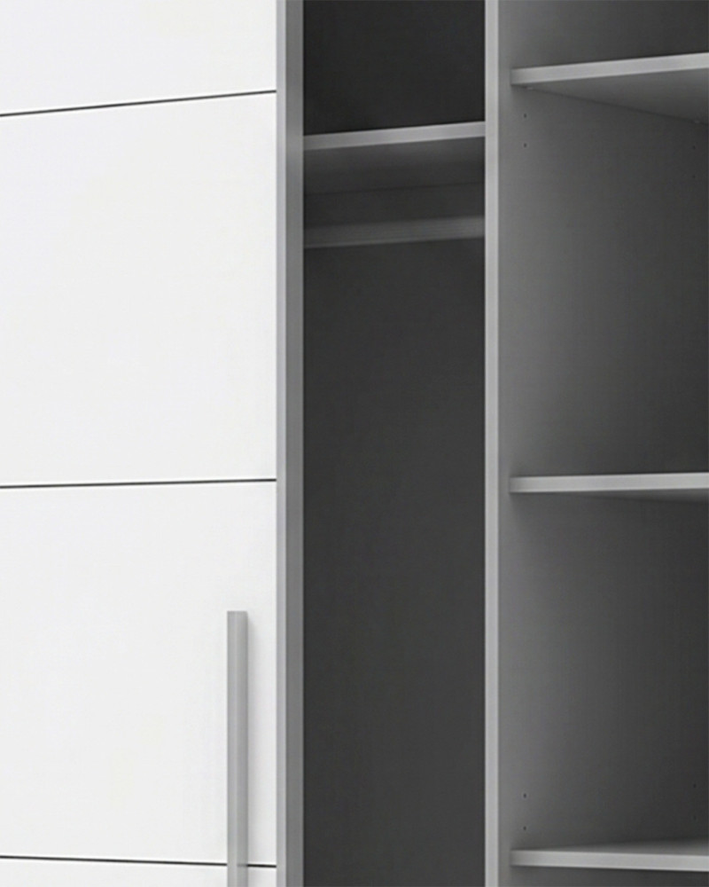 Armario de 4 puertas JACKSON-blanco detalle 2