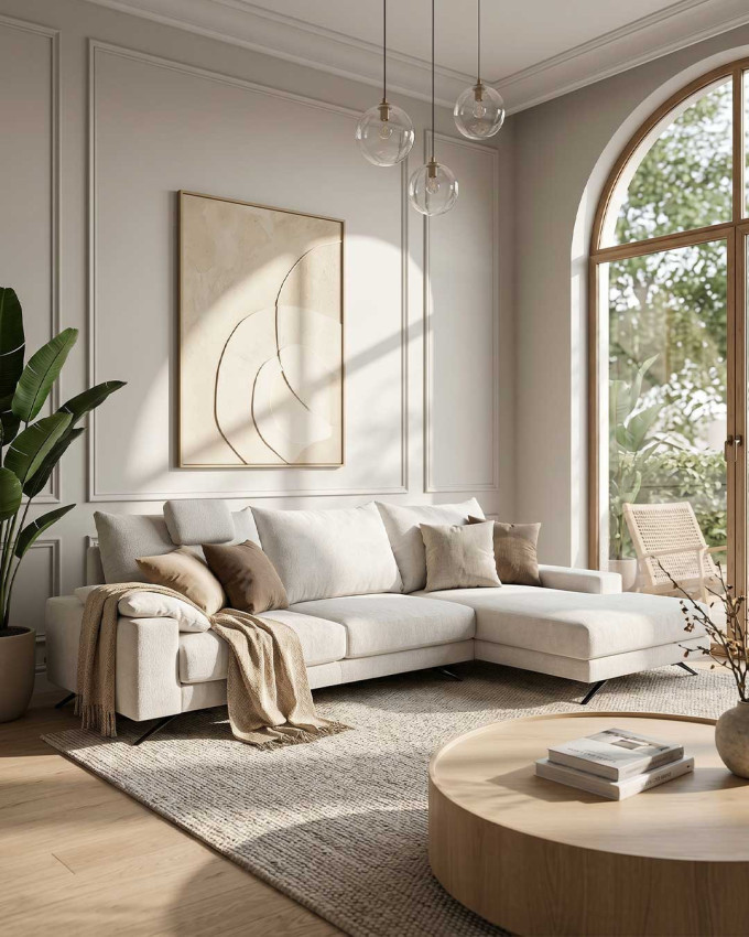 Chaiselongue pata metálica NERVO