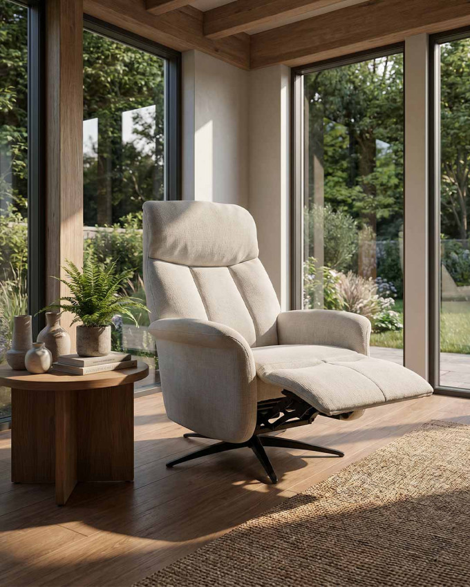 Sillón relax giratorio eléctrico HAVEN