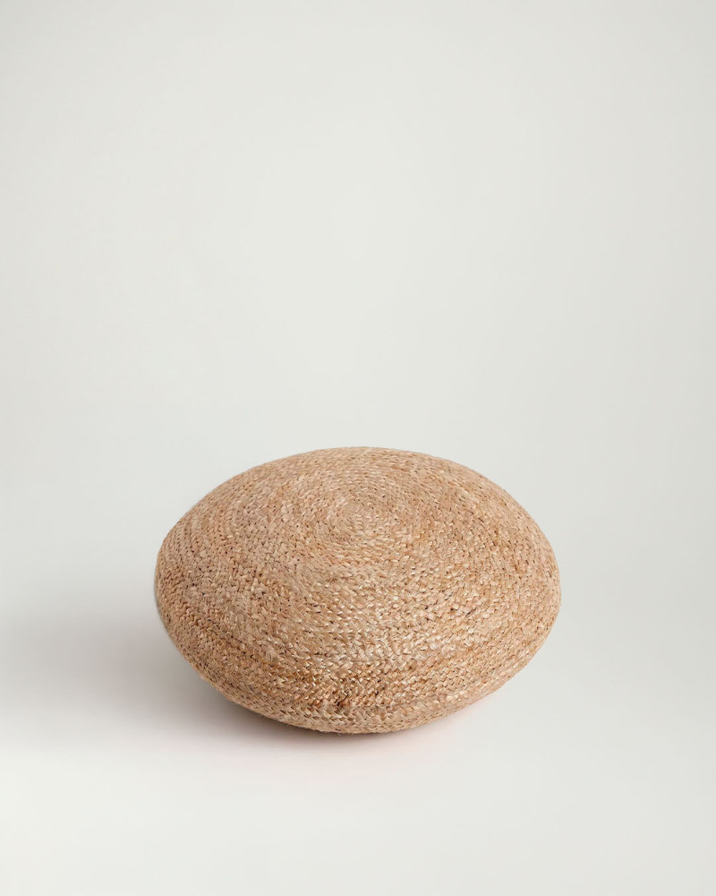 Puf fibra natural PALMER picada
