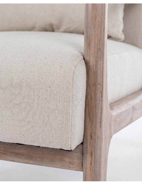 Butaca cómoda de madera SEBY detalle 1