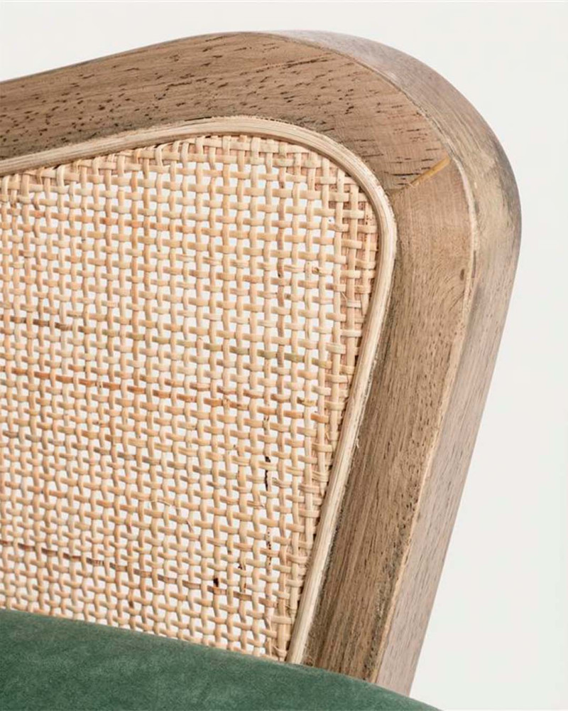 Sillón con estructura de madera de pino y contrachapado TRAZZO | Rey Home