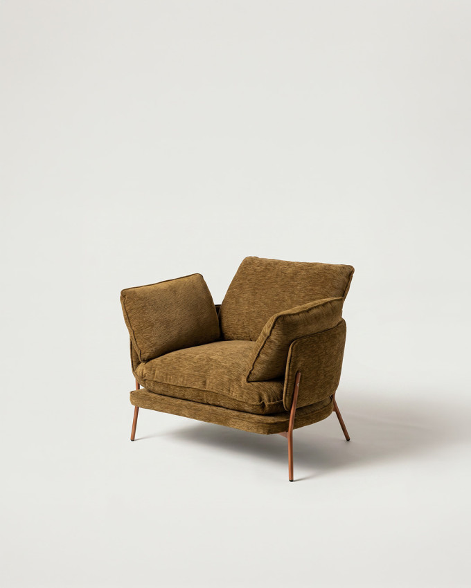 Sillón tapizado VIREN