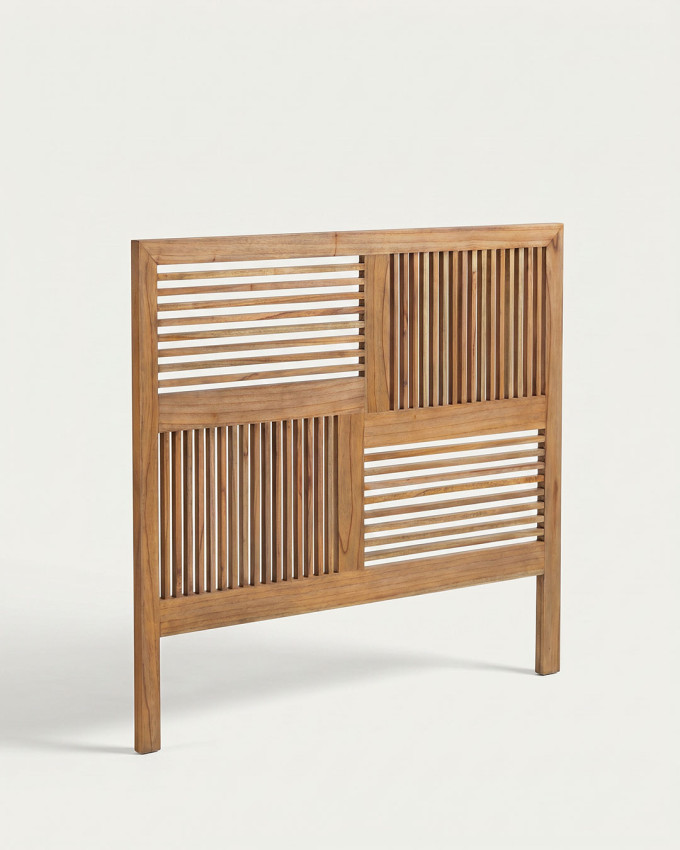 Cabecero barrotes madera natural SOREL