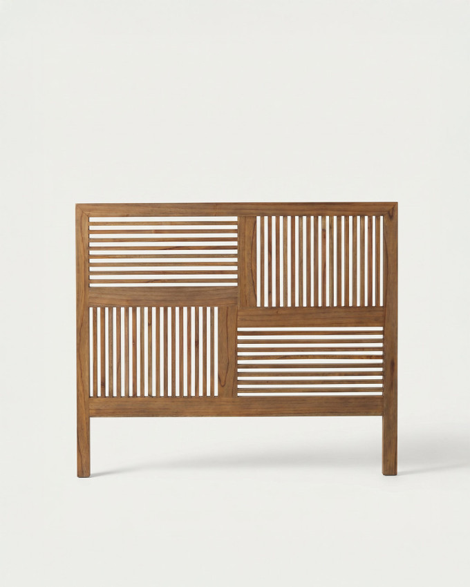 Cabecero barrotes madera natural SOREL