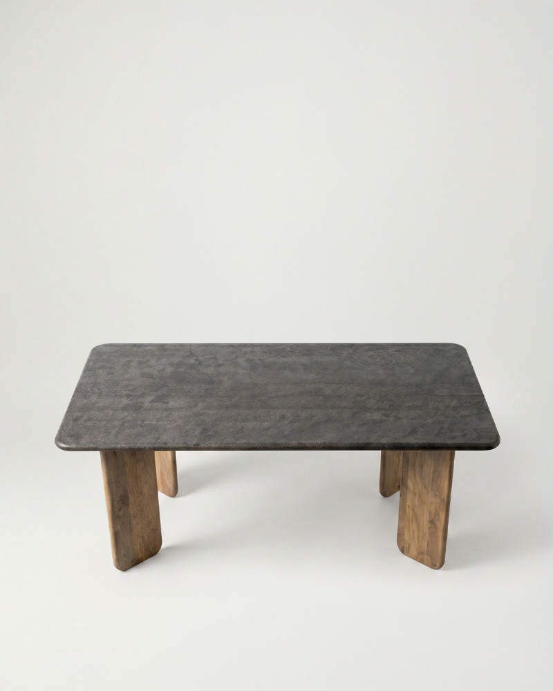 Mesa comedor madera mango CRESA picada