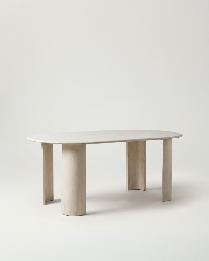 Mesa comedor madera mango NOEM
