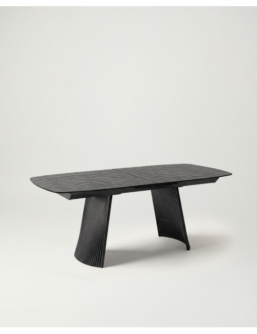 Mesa de comedor SONIC tres-cuartos recogida