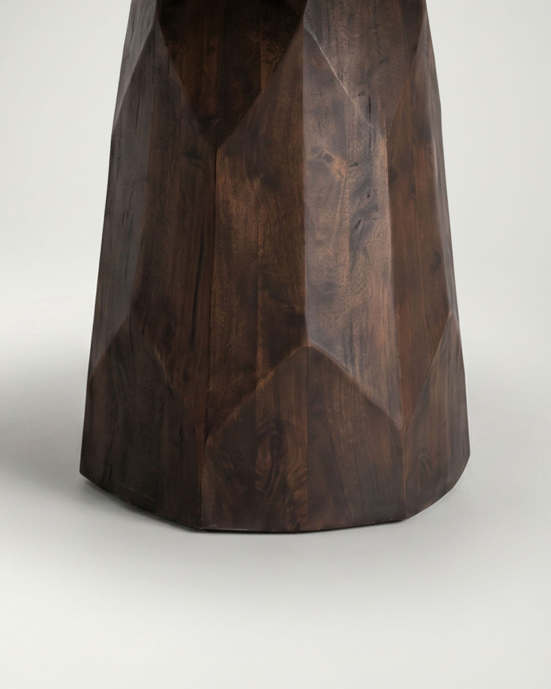 Mesa comedor marmol-madera mango TORRELLO parte baja