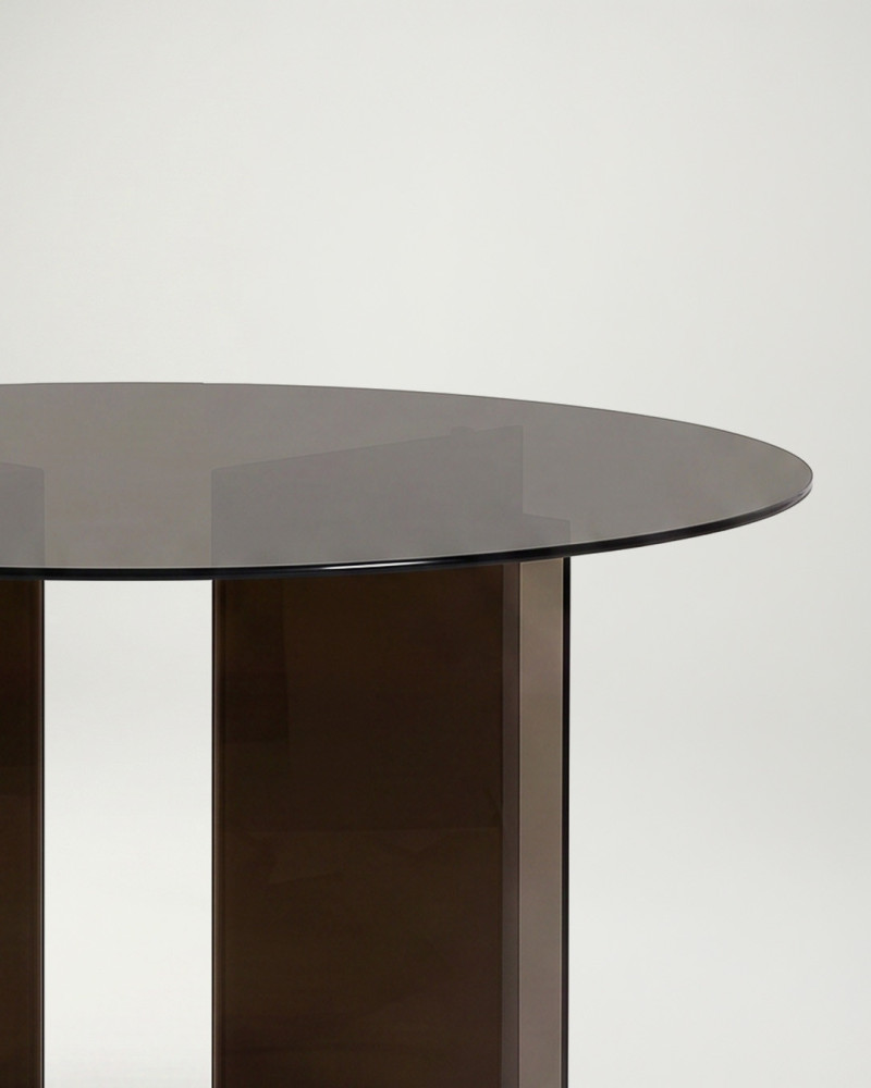 Mesa de comedor VERELO detalle de la parte superior
