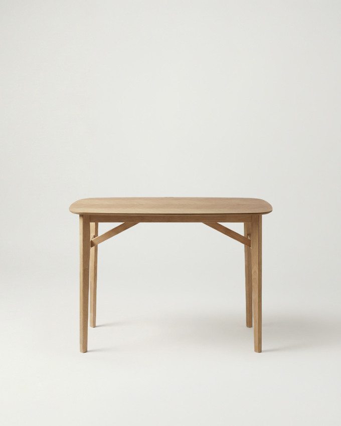 Mesa alta en chapa de roble BRIVO