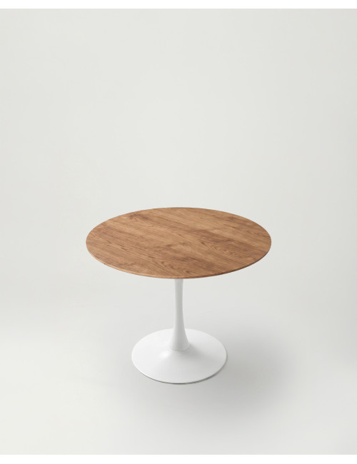 Mesa de cocina NARVIK vista picada madera