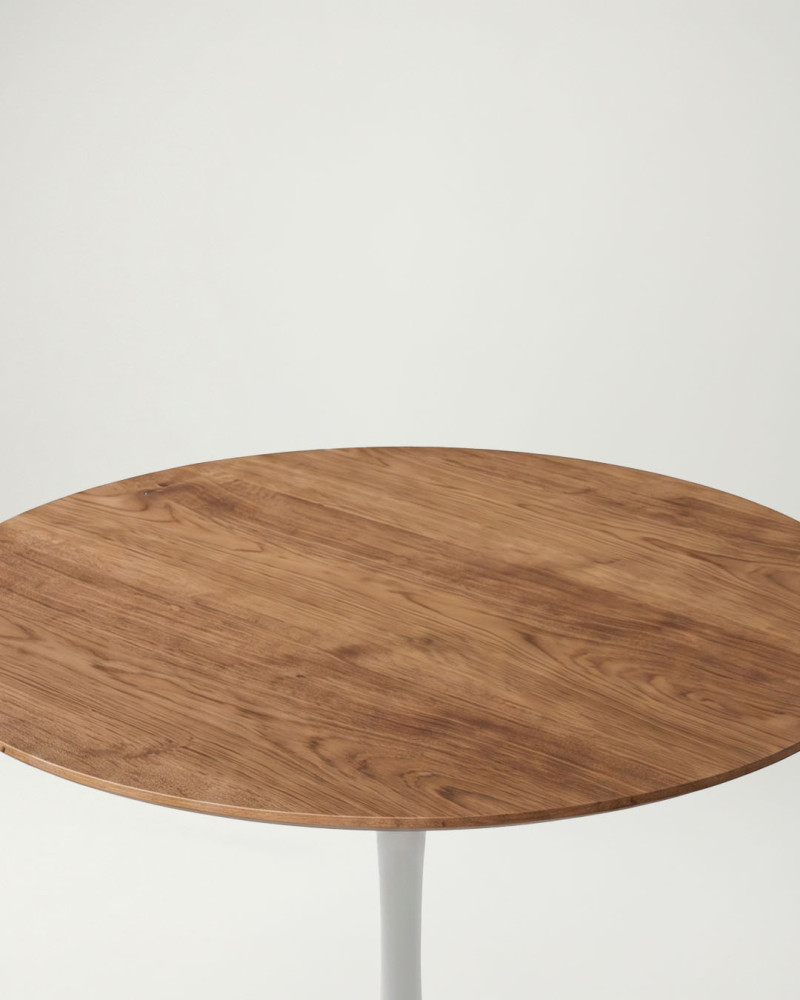 Mesa de cocina NARVIK vista detalle parte superior madera