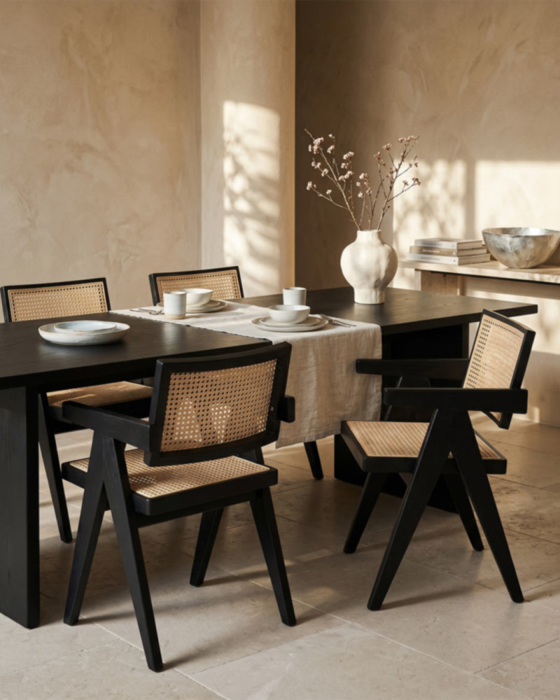 Silla de madera y ratán AQUILA-ambiente