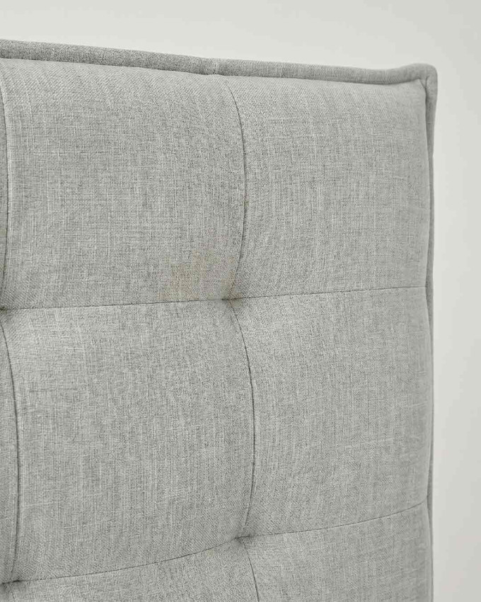 Cama tapizada con cabecero y canapé  ELVA