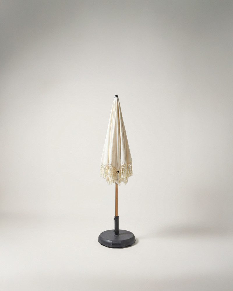 Parasol flecos UV-50 aluminio CALDER | Rey Home