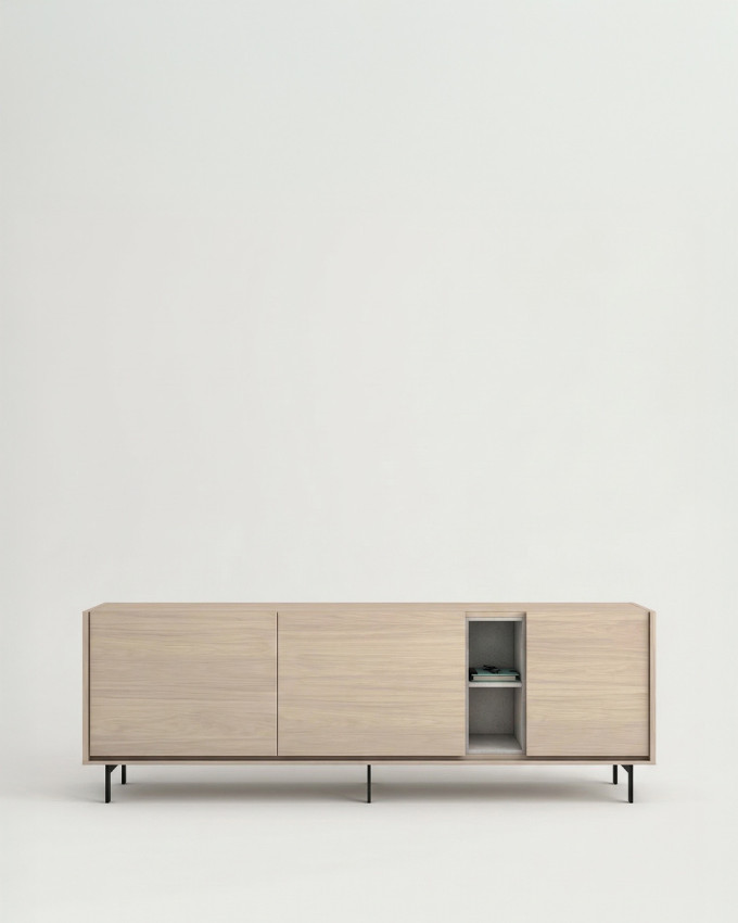Mueble de televisión 3 puertas y un hueco LAYRA