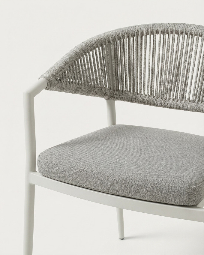 Silla exterior trenzado AMIAN
