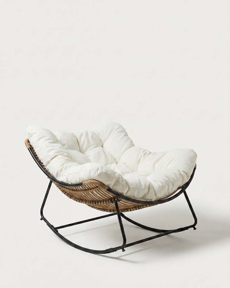 Butaca mecedora relaxation TULUM LUREN | Rey Home