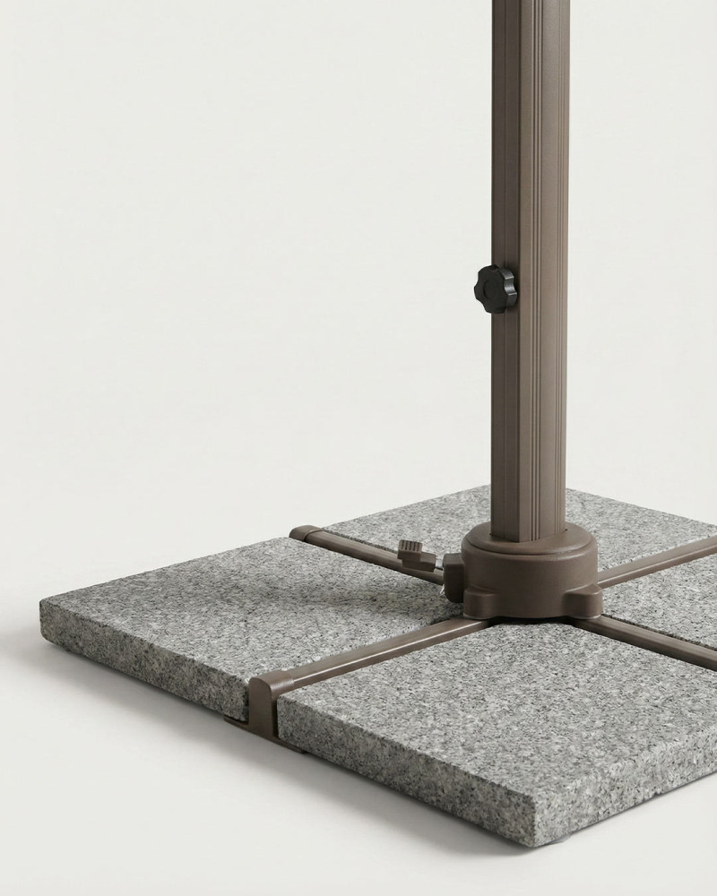 Sombrilla BRAVEN vista detalle base