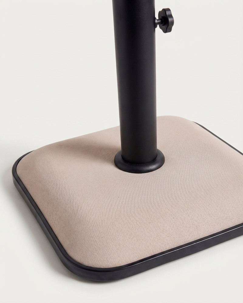 Base parasol SELVO vista picada beige