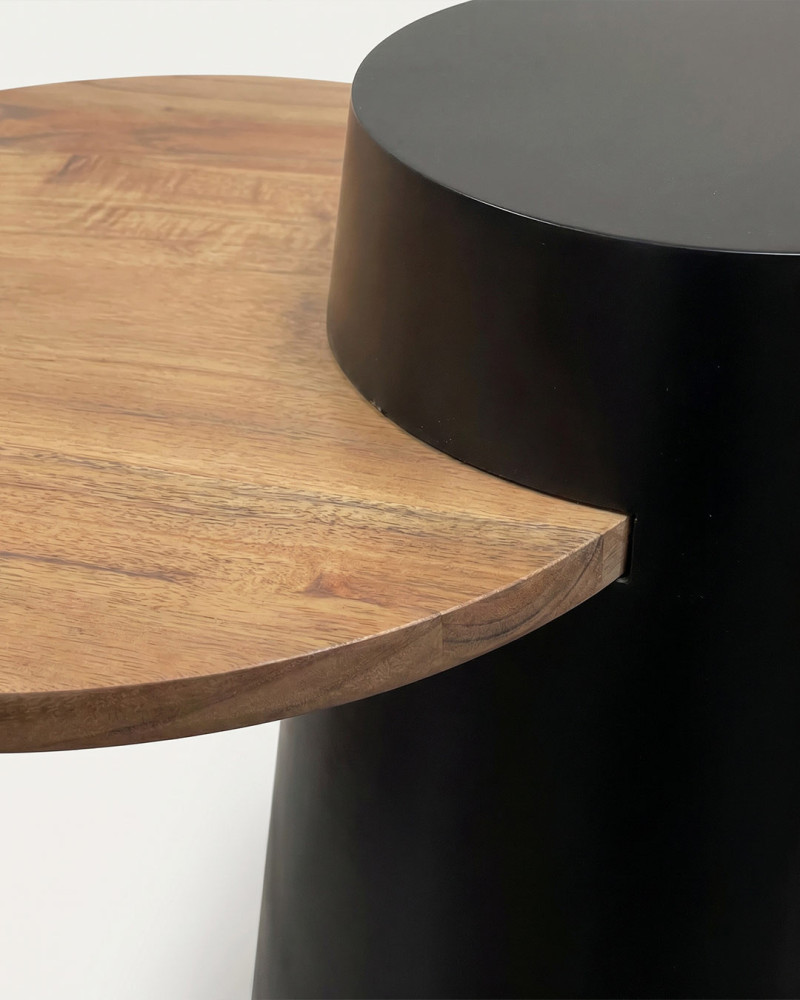 Mesa Auxiliar Alma Bicolor LARZEN | Rey Home