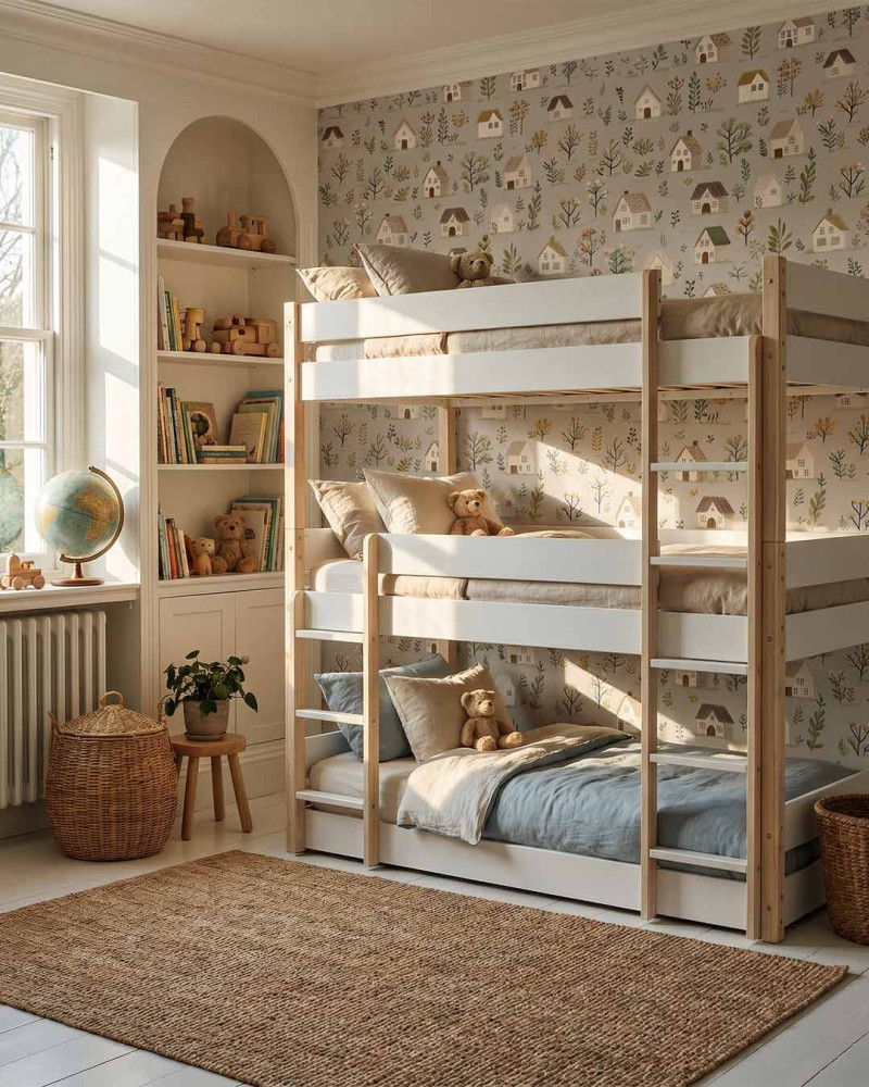Cama infantil litera TAYA VITA DECORADA