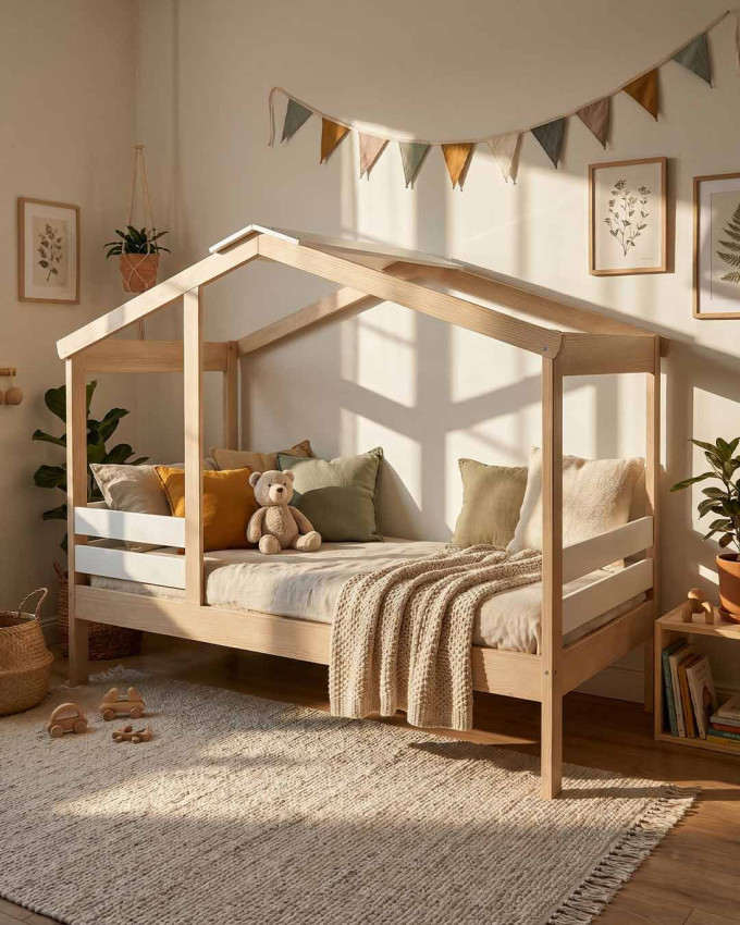 Cama infantil cabaña IVY