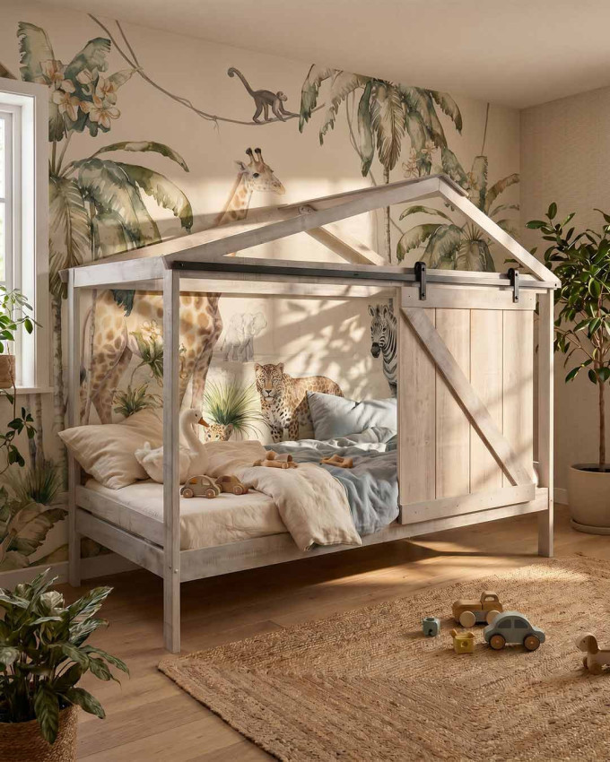 Cama infantil cabaña JUNO