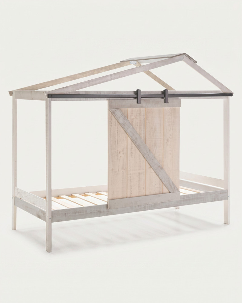 Cama infantil cabaña JUNO VISTA 3/4