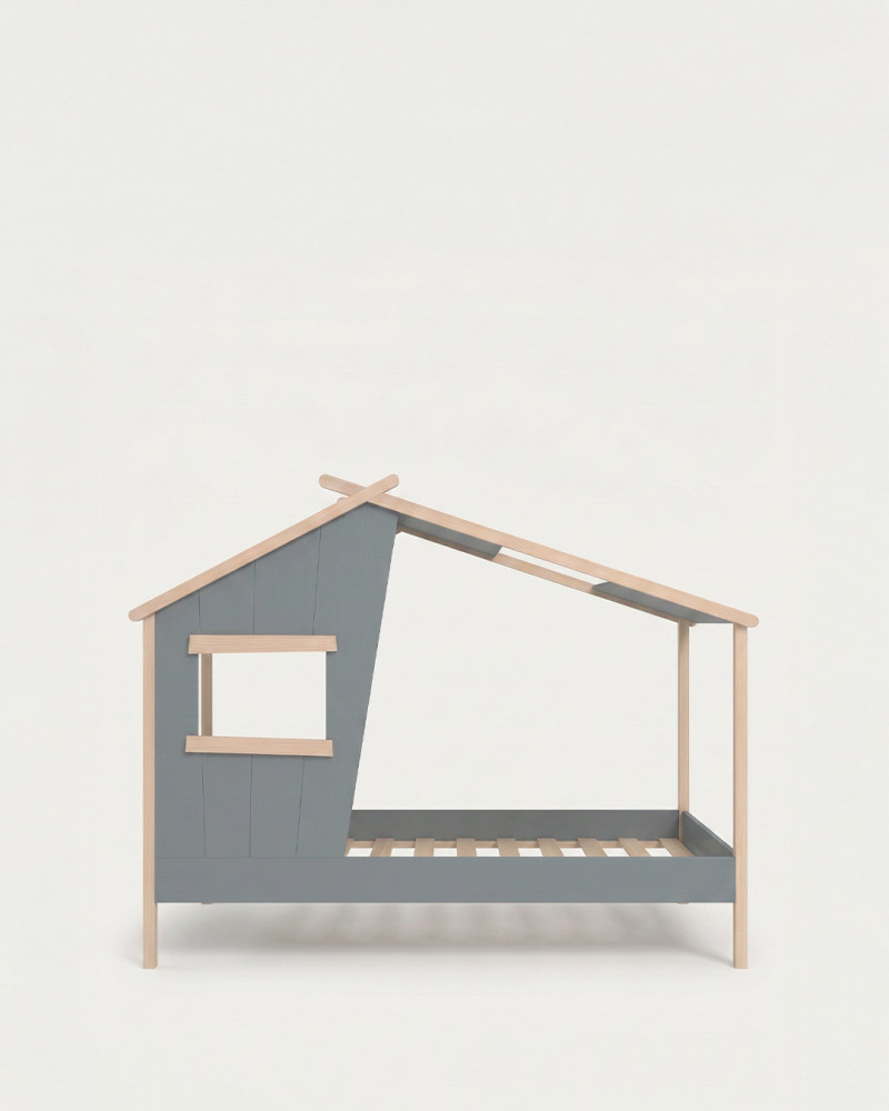 Cama infantil cabaña KAIA VISTA FRONTAL