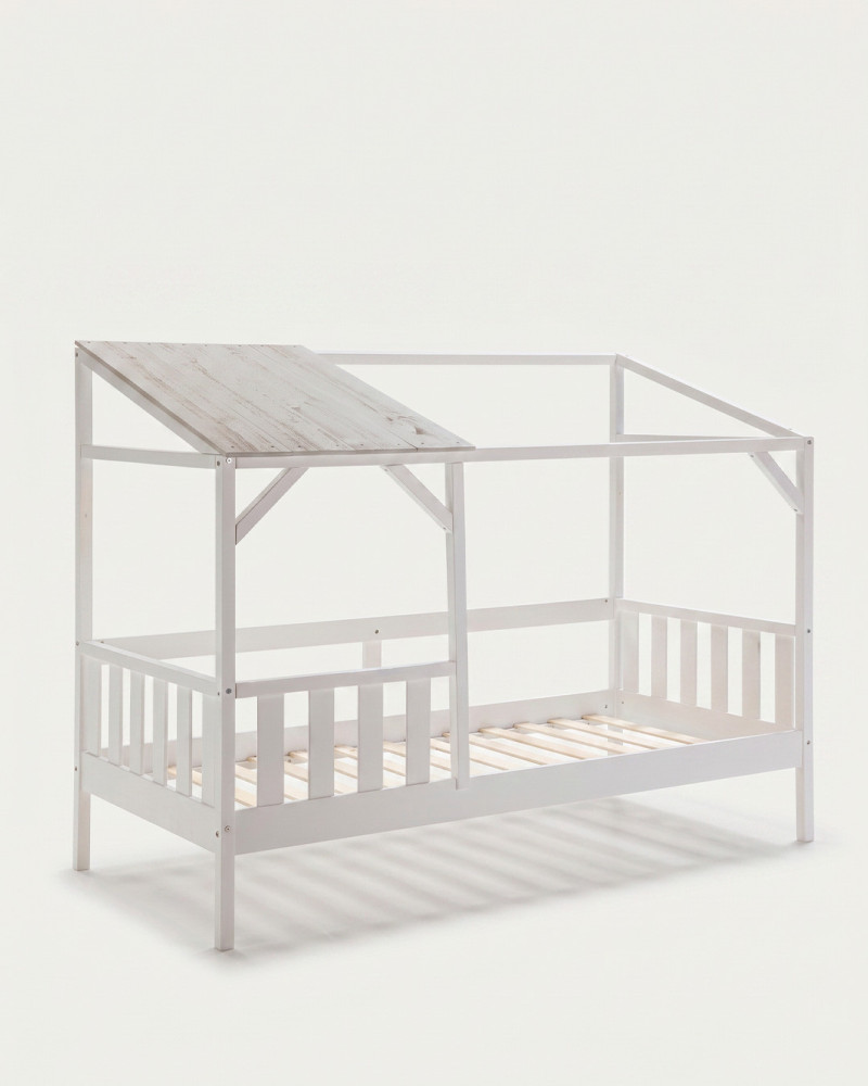 Cama infantil cabaña LEO VISTA 3/4
