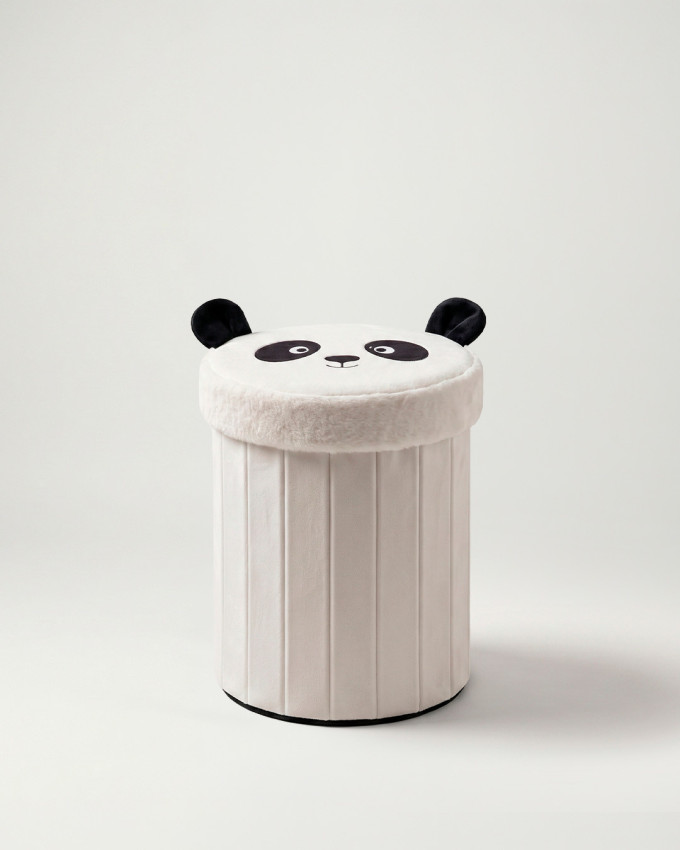 Puf almacenaje plegable PANDA