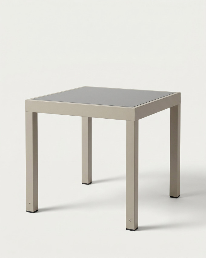 Mesa exterior  aluminio-vidrio NELVAR