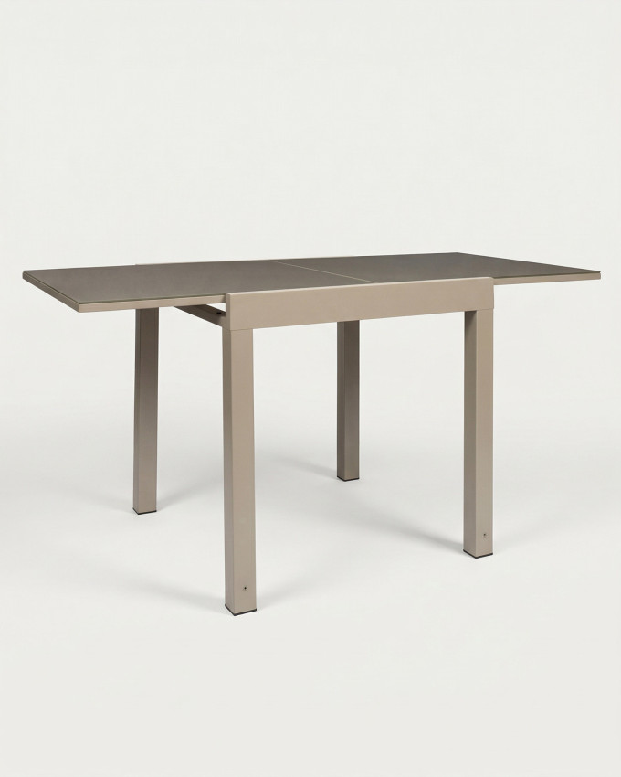 Mesa exterior  aluminio-vidrio NELVAR