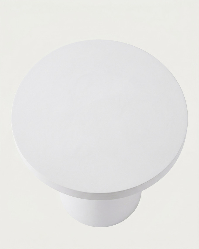 Mesa exterior redonda 90cm microcemento CAVEN