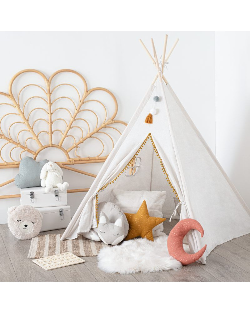 Comprar tipi infantil de tela WOOPI