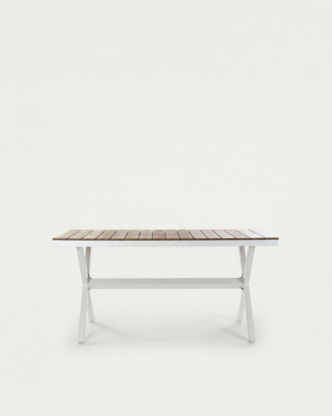 Mesa exterior comedor aluminio-desmontable TAREL
