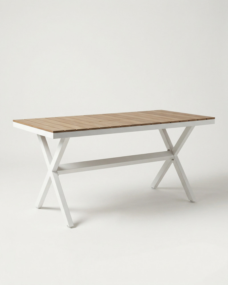 Mesa comedor aluminio-desmontable TAREL | Rey Home