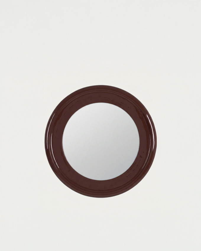 Espejo lacado granate ALBARE