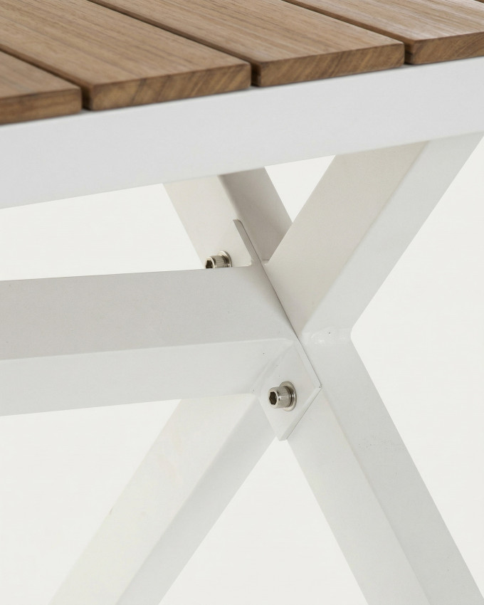 Mesa exterior comedor aluminio-desmontable TAREL