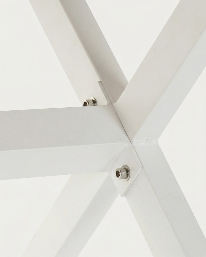 Mesa exterior comedor aluminio-desmontable TAREL