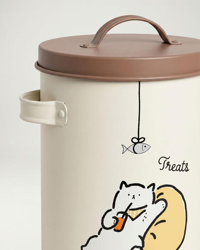 Bote comida gato mascota ORBENA