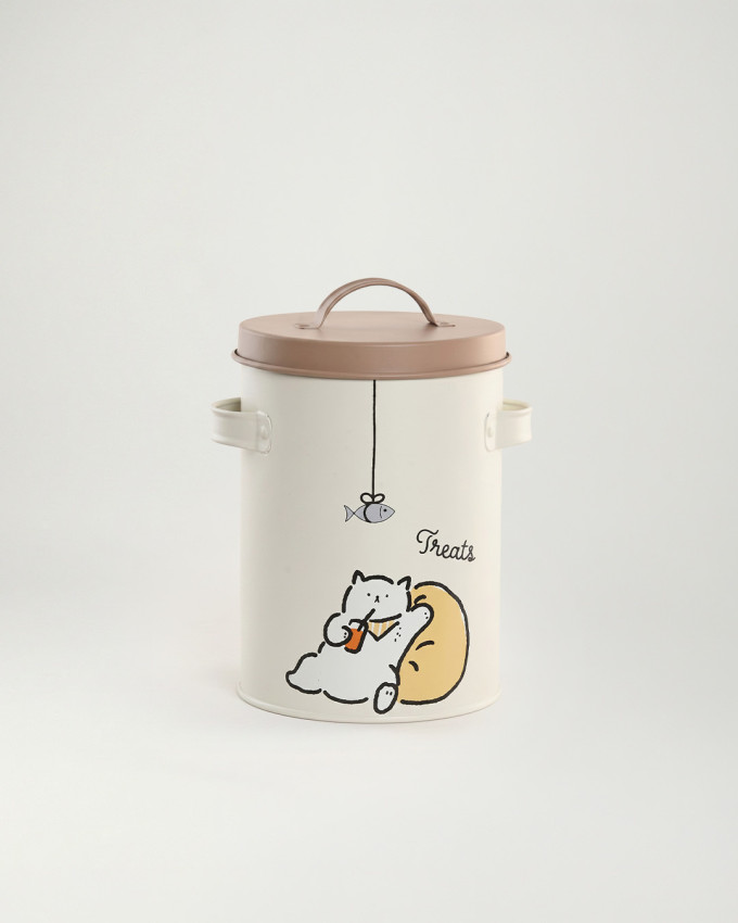 Bote comida gato mascota ORBENA