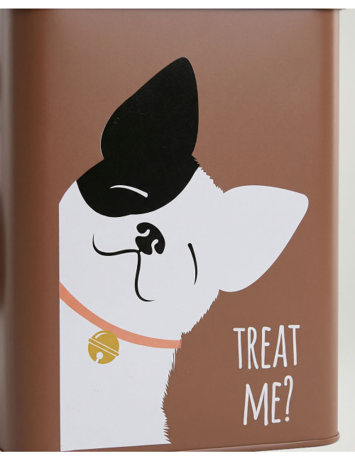 Bote Comida Perro Terracota PELVOR | Rey Home