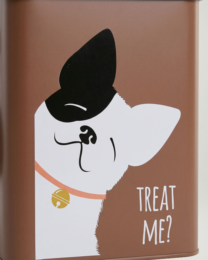 Bote Comida Perro Terracota PELVOR | Rey Home